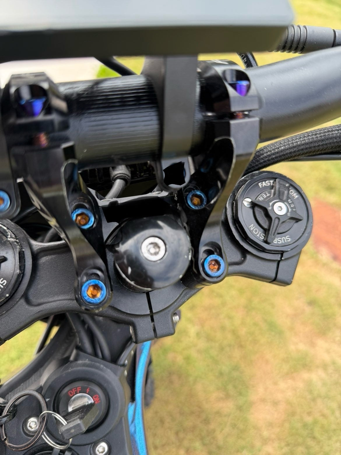 Fun Direct Mount titanium pack of 8 (no direct mount riser)