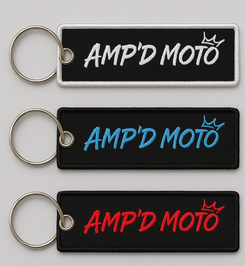 PREORDERS: AMPD Moto Keychains